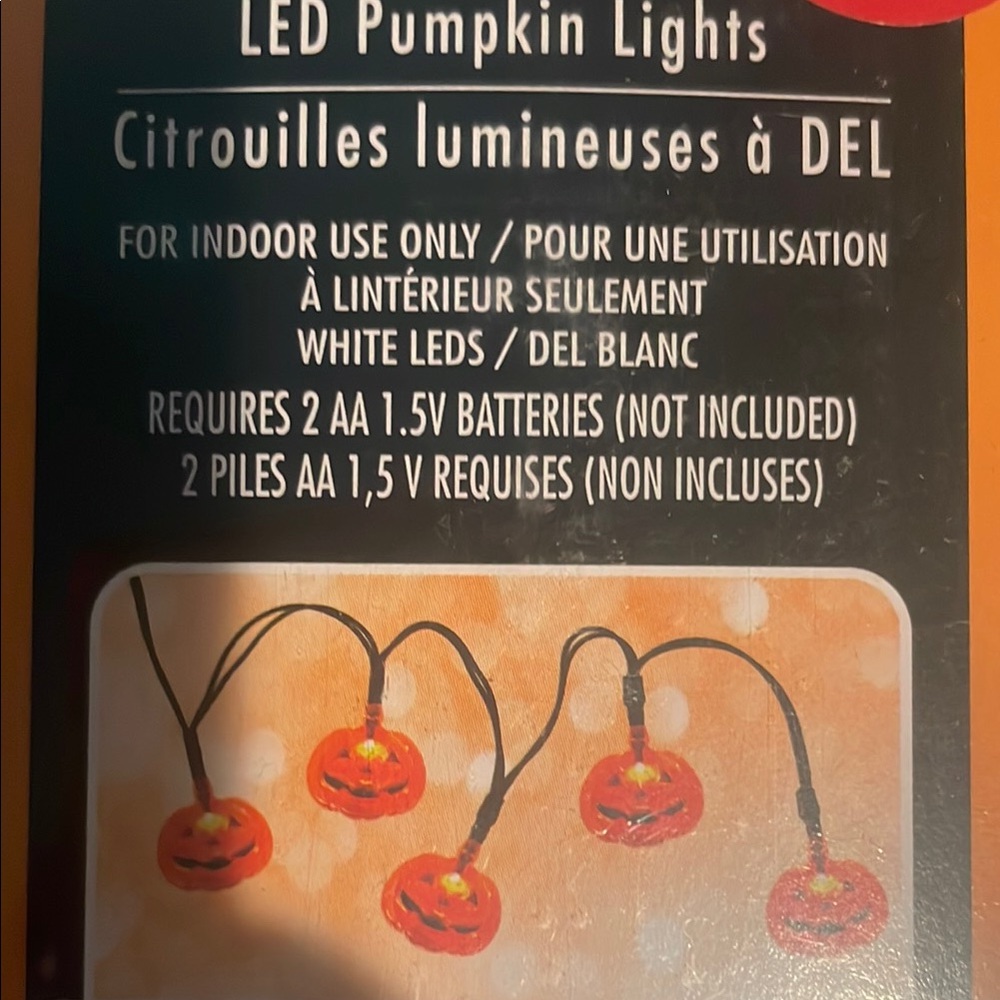 LED Pumpkin Lights